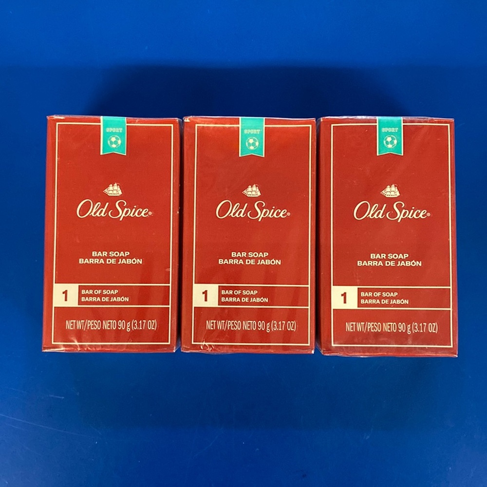 3 - 3.17 OZ Old Spice Sport Bar Soap